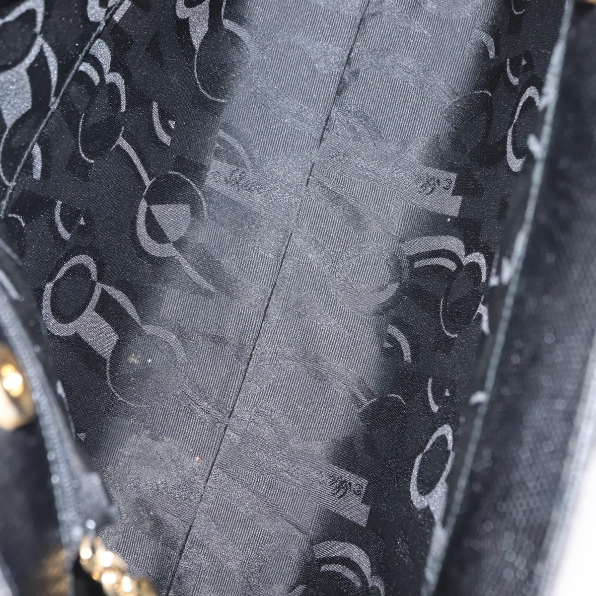 Salvatore Ferragamo Vala tote Leather, BLACK, LEATHER, Tote bag