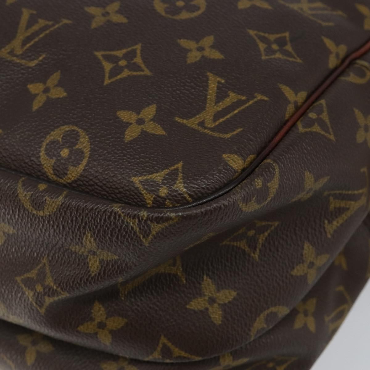 Louis Vuitton Reporter Bag Monogram Canvas, BROWN, CANVAS, Shoulder bag
