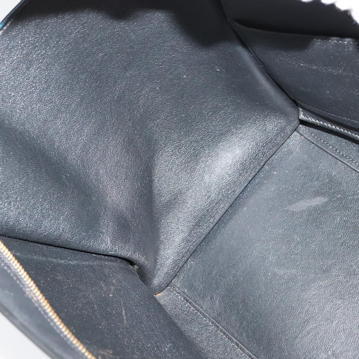 Celine Trapeze Bag Leather, BLUE, LEATHER, Handbag