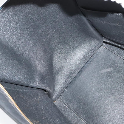 Celine Trapeze Bag Leather, BLUE, LEATHER, Handbag