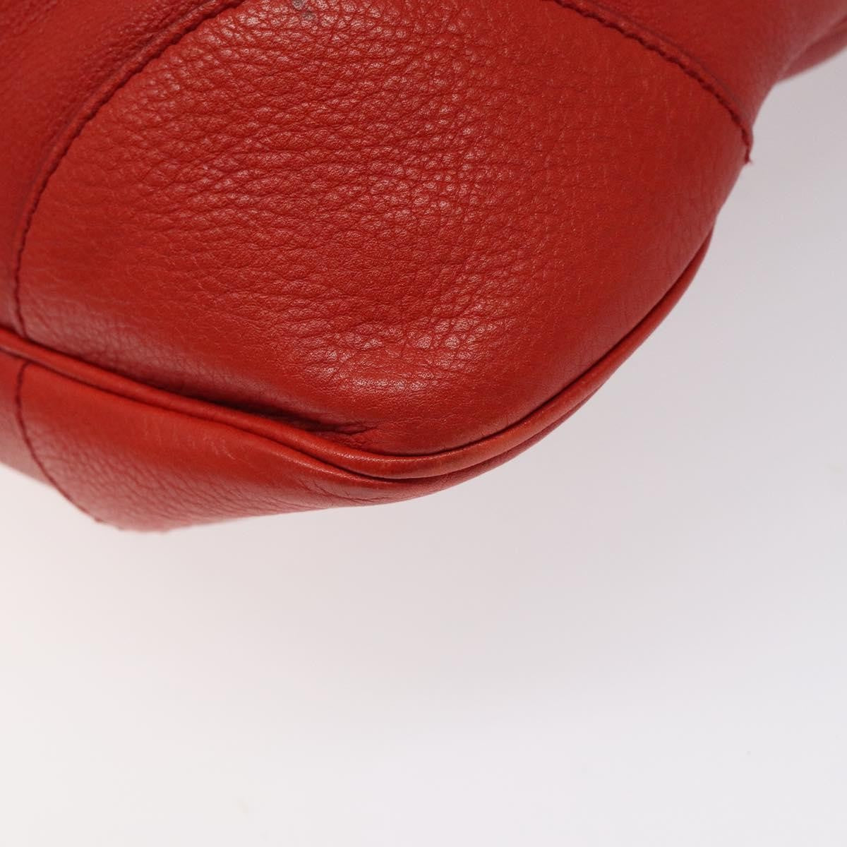 Salvatore Ferragamo Marisa Satchel Leather, RED, LEATHER, Shoulder bag