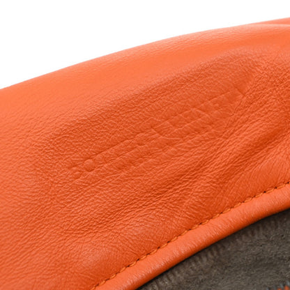 Bottega Veneta Intrecciato Shoulder bag Leather, Orange, Leather, Handbag