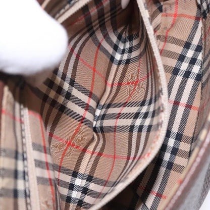 Burberry Flap Shoulder Bag Leather, BROWN, LEATHER, Shoulder bag