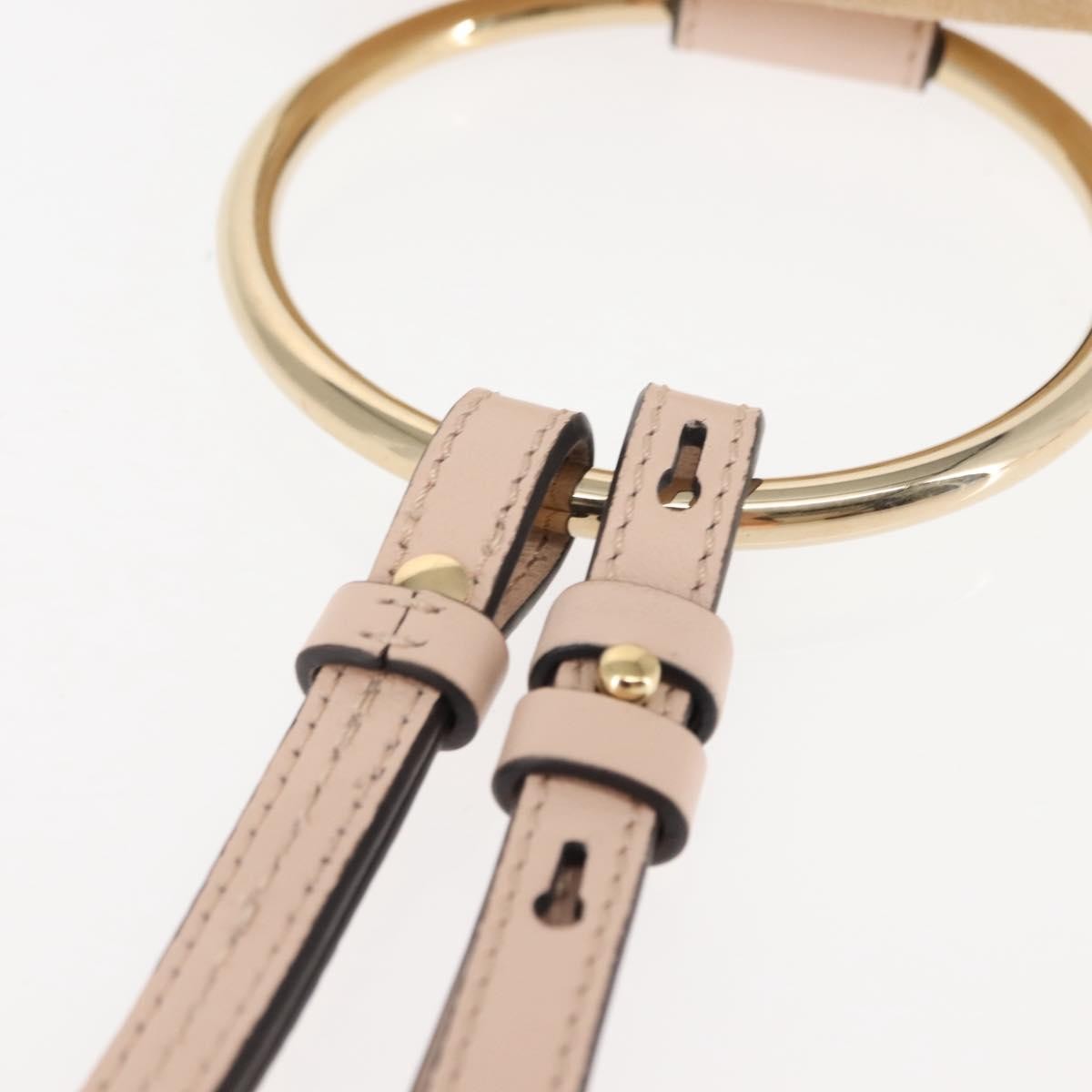 Chloe Faye Bracelet Crossbody Bag Leather and Suede, PINK, SUEDE, Crossbody bag