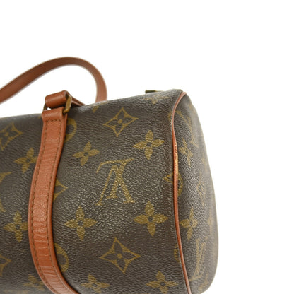 Louis Vuitton Papillon Handbag Monogram Canvas, BROWN, CANVAS, Handbag