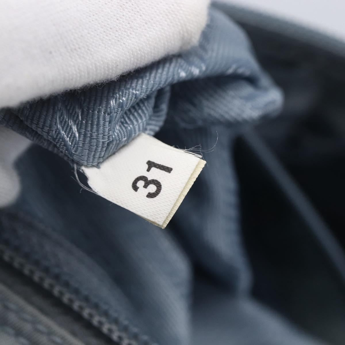 Prada Front Pocket Camera Bag Tessuto, BLUE, NYLON, Shoulder bag