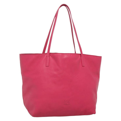Loewe Anagram Tote Leather, PINK, LEATHER, Tote bag