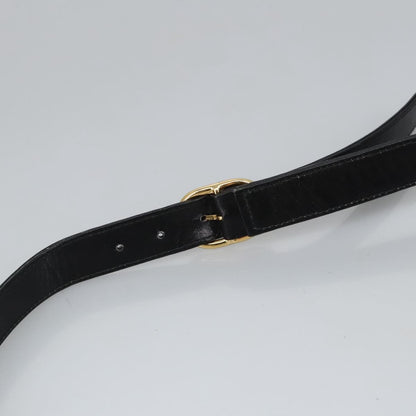 Gucci Vintage Shoulder Bag Leather, BLACK, LEATHER, Shoulder bag