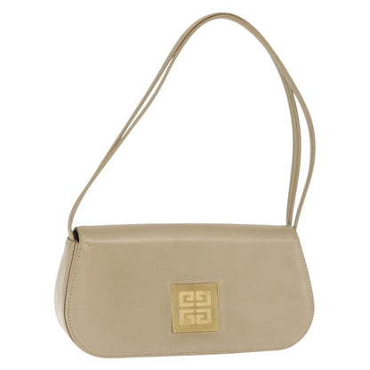 Givenchy Vintage Handbag Leather, BEIGE, LEATHER, Handbag
