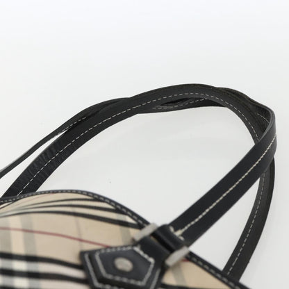 Burberry Nova Check Tote canvas check pattern, BEIGE, CANVAS, Tote bag