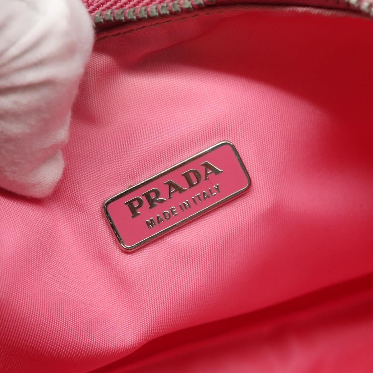 Prada Hobo Tessuto, PINK, NYLON, Clutche & pouche