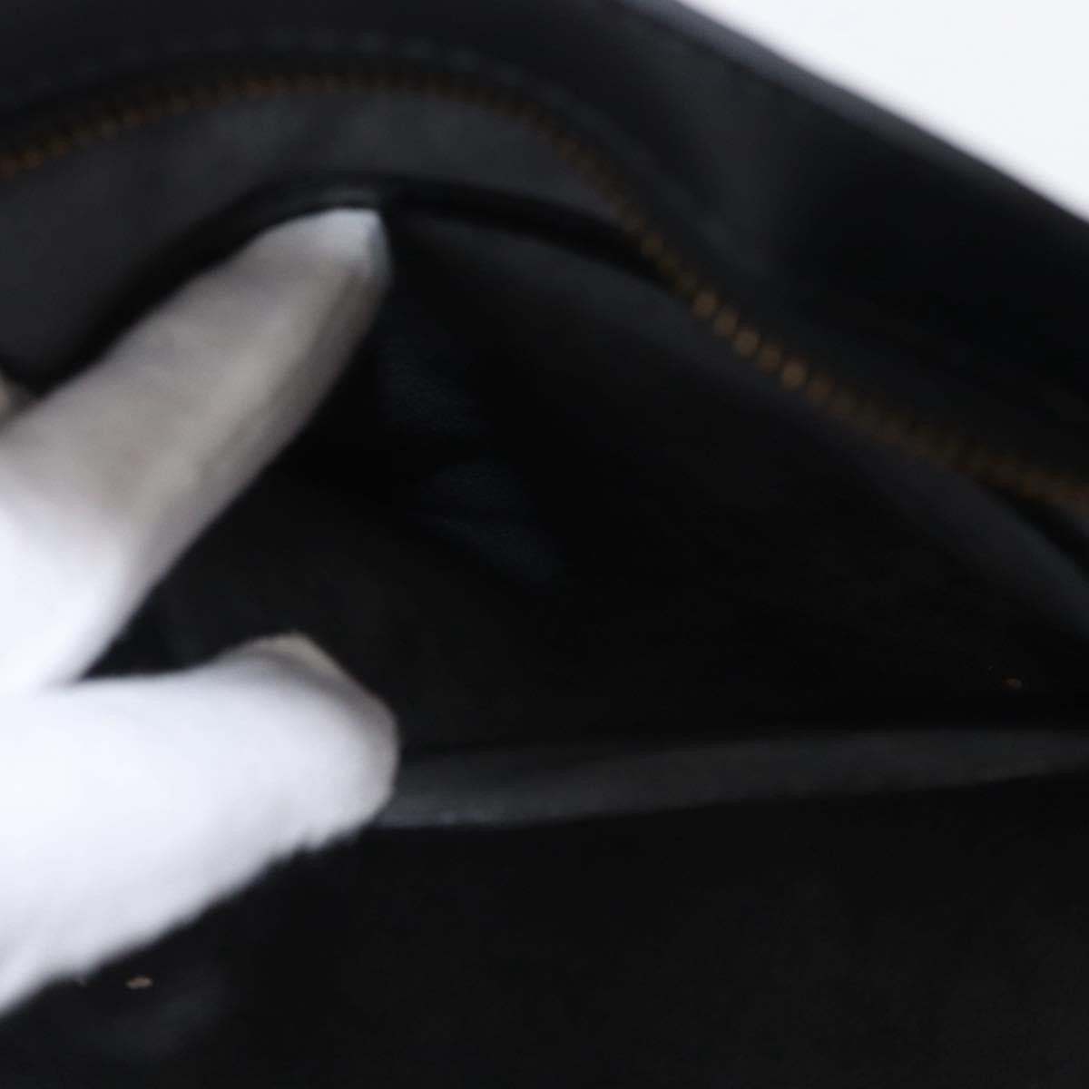 Louis Vuitton Saint Jacques Handbag Epi Leather, BLACK, LEATHER, Handbag