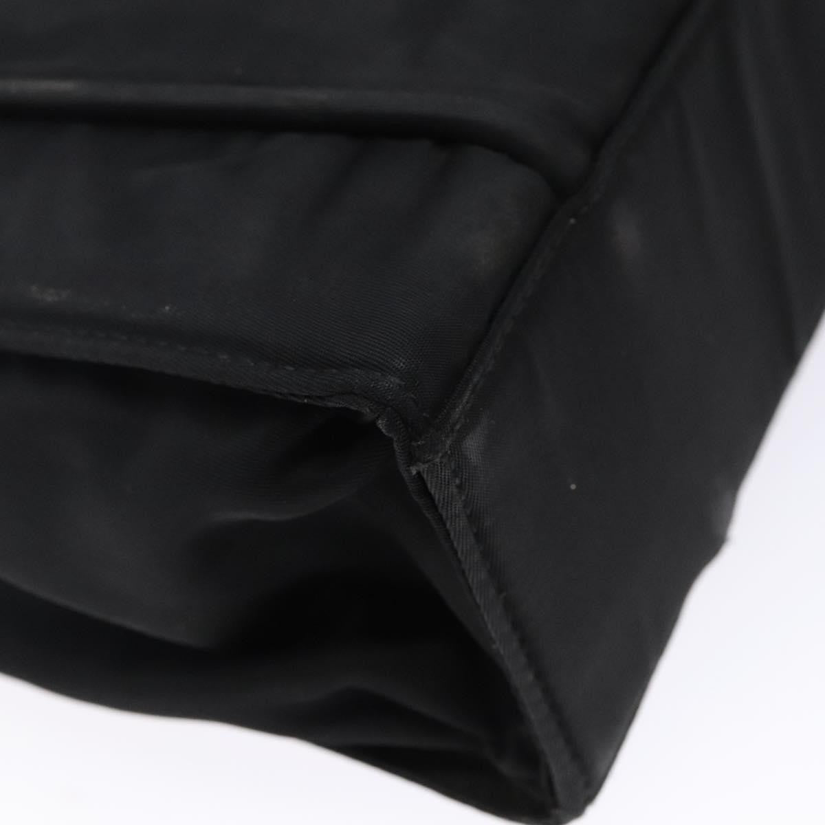 Prada cabas tessuto nylon, Black, Nylon, Handbag