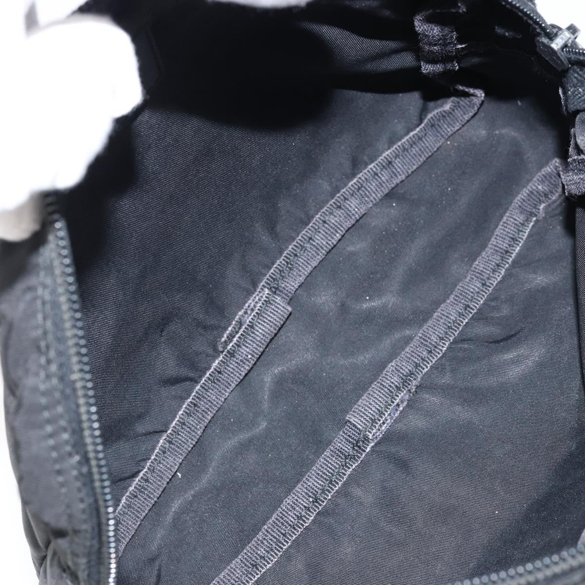 Prada Vintage Pouch Tessuto, BLACK, NYLON, Clutche & pouche