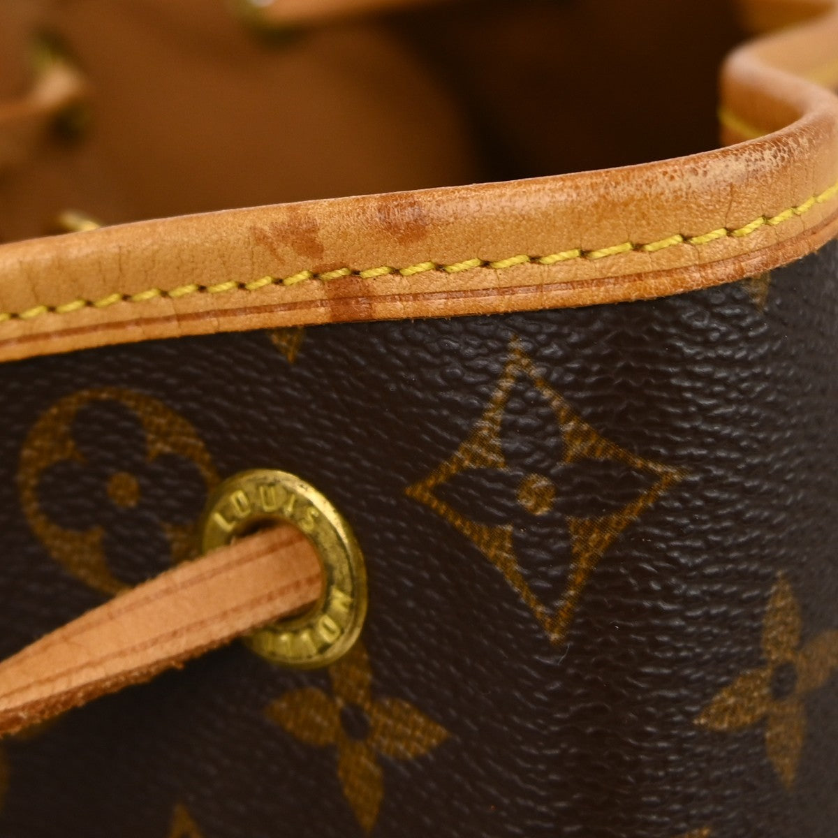 Louis Vuitton Vintage Montsouris Backpack Monogram Canvas, Brown, Canvas, Backpack