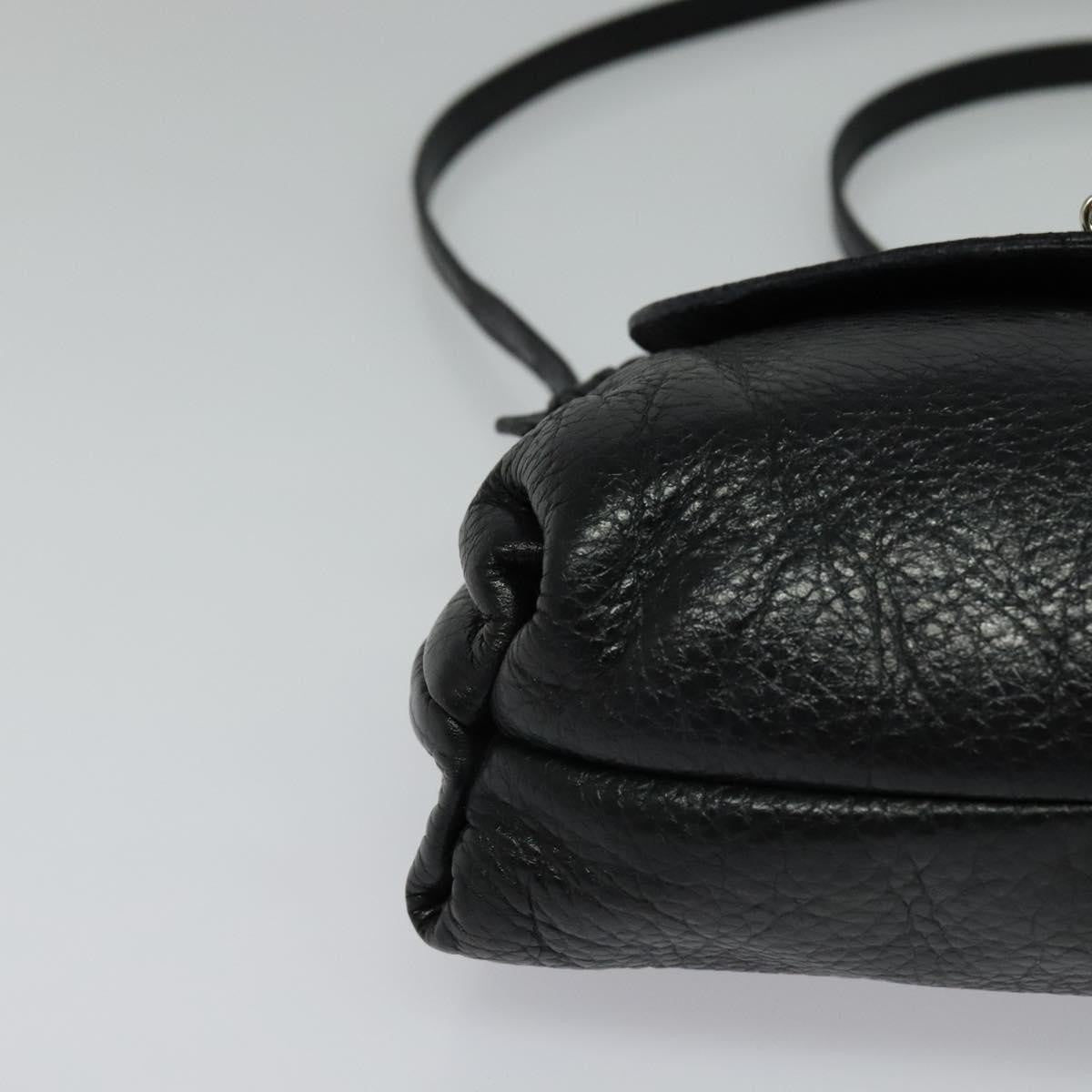 Chloe Lily Handbag Leather, BLACK, LEATHER, Handbag