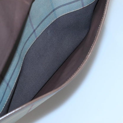 Burberry Nova check Pochette Canvas, BEIGE, CANVAS, Clutche & pouche