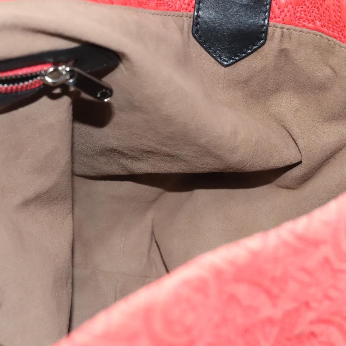 Louis Vuitton Antheia Hobo Leather, ORANGE, LEATHER, Shoulder bag