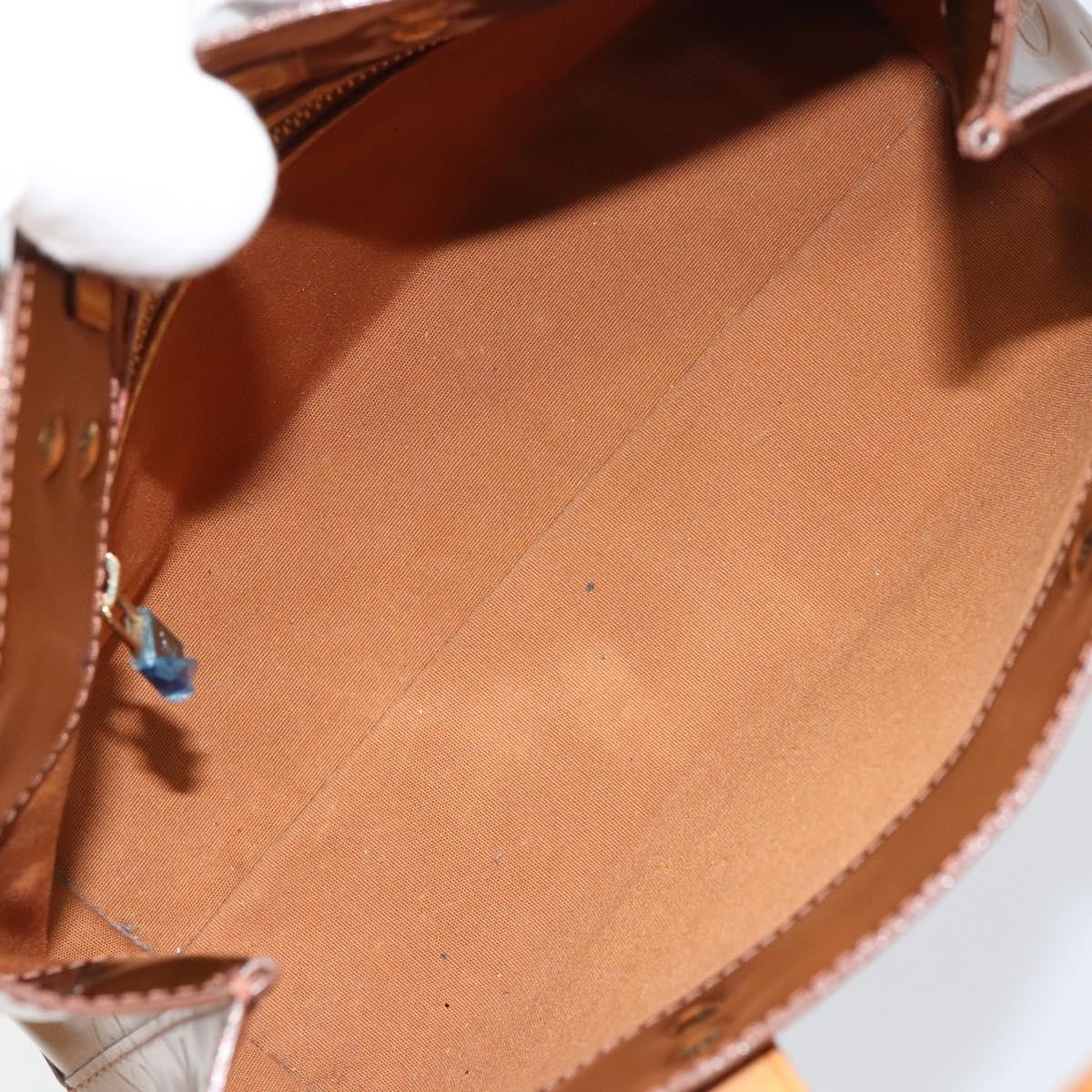 Louis Vuitton Reade Handbag Monogram Vernis, BROWN, PATENT_LEATHER, Tote bag