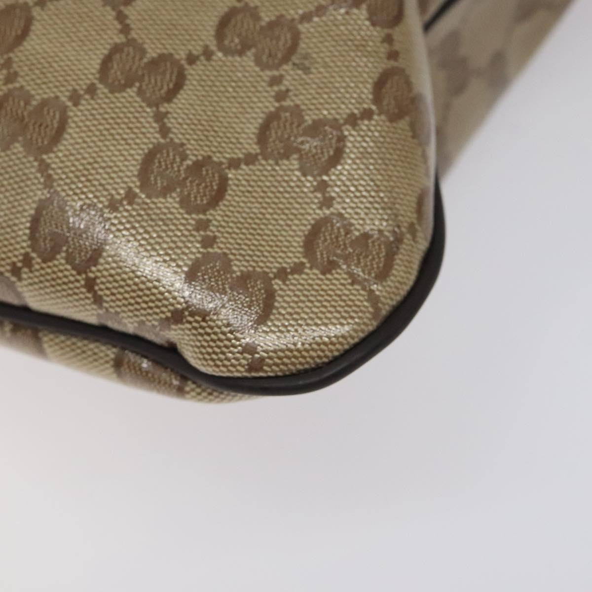 Gucci Flap Messenger Bag (Outlet) GG Coated Canvas, BEIGE, CANVAS, Shoulder bag