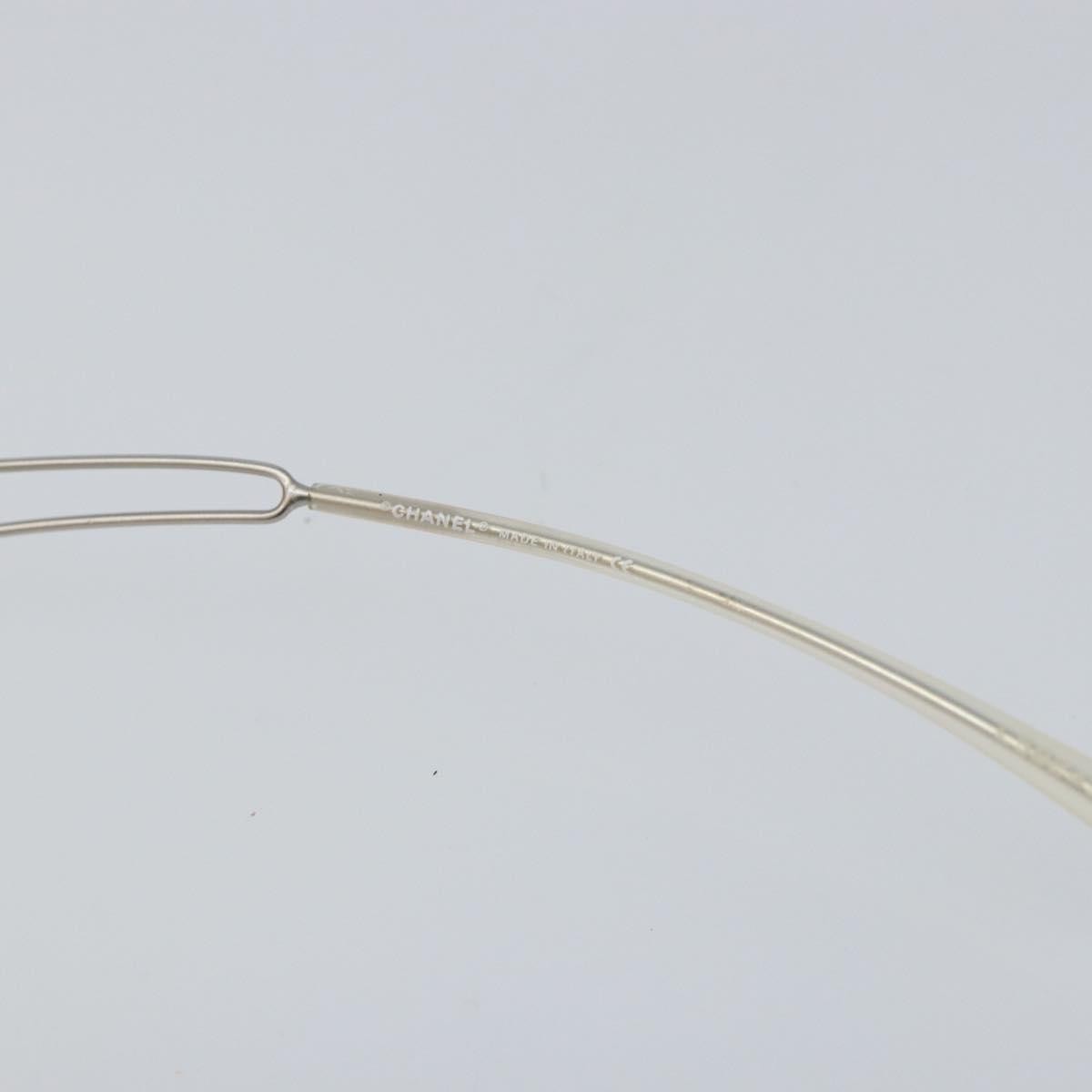 Chanel Logo CC Sunglasses Metal, SILVER, METAL, Sunglasse