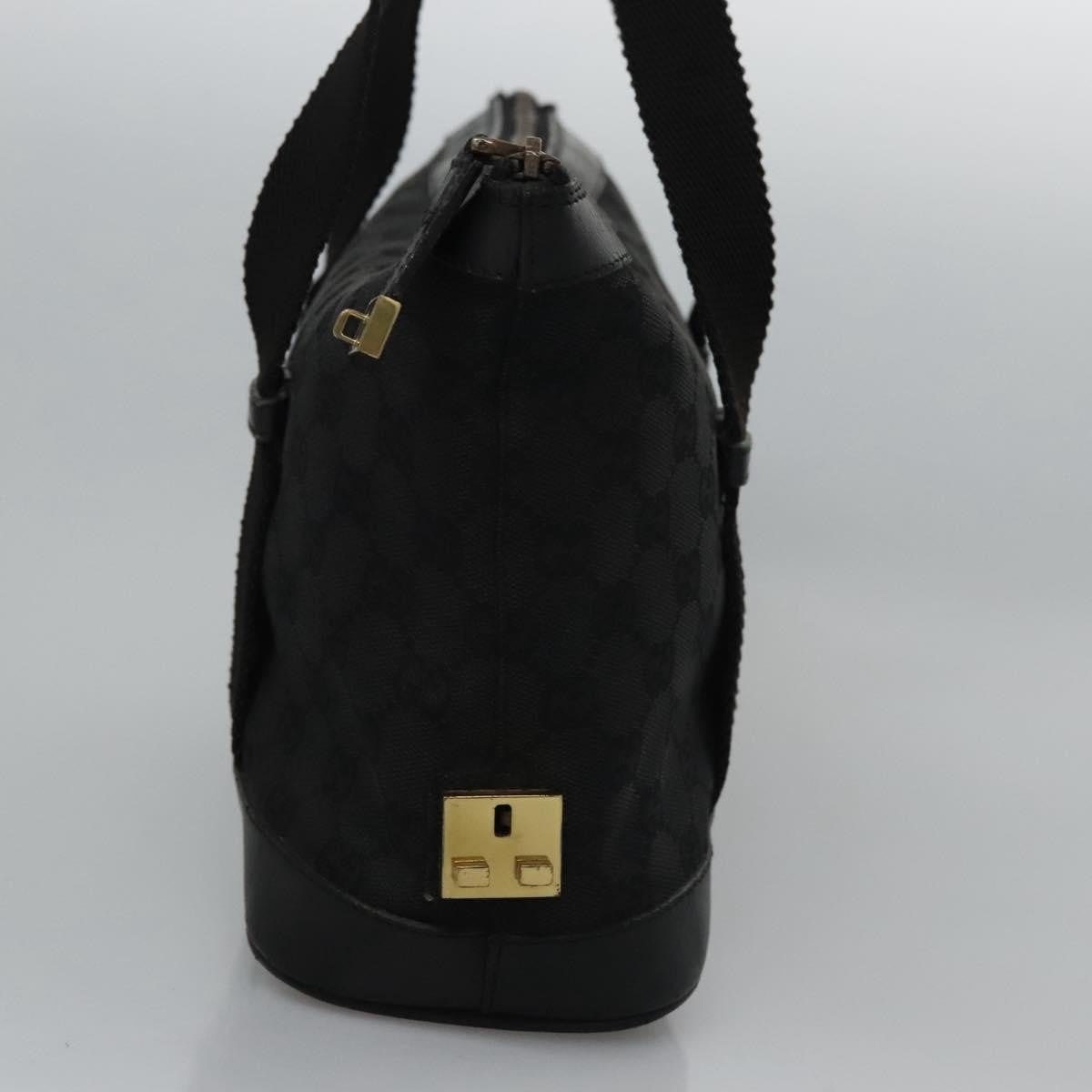 Gucci GG Canvas Bag Canvas, BLACK, CANVAS, Handbag