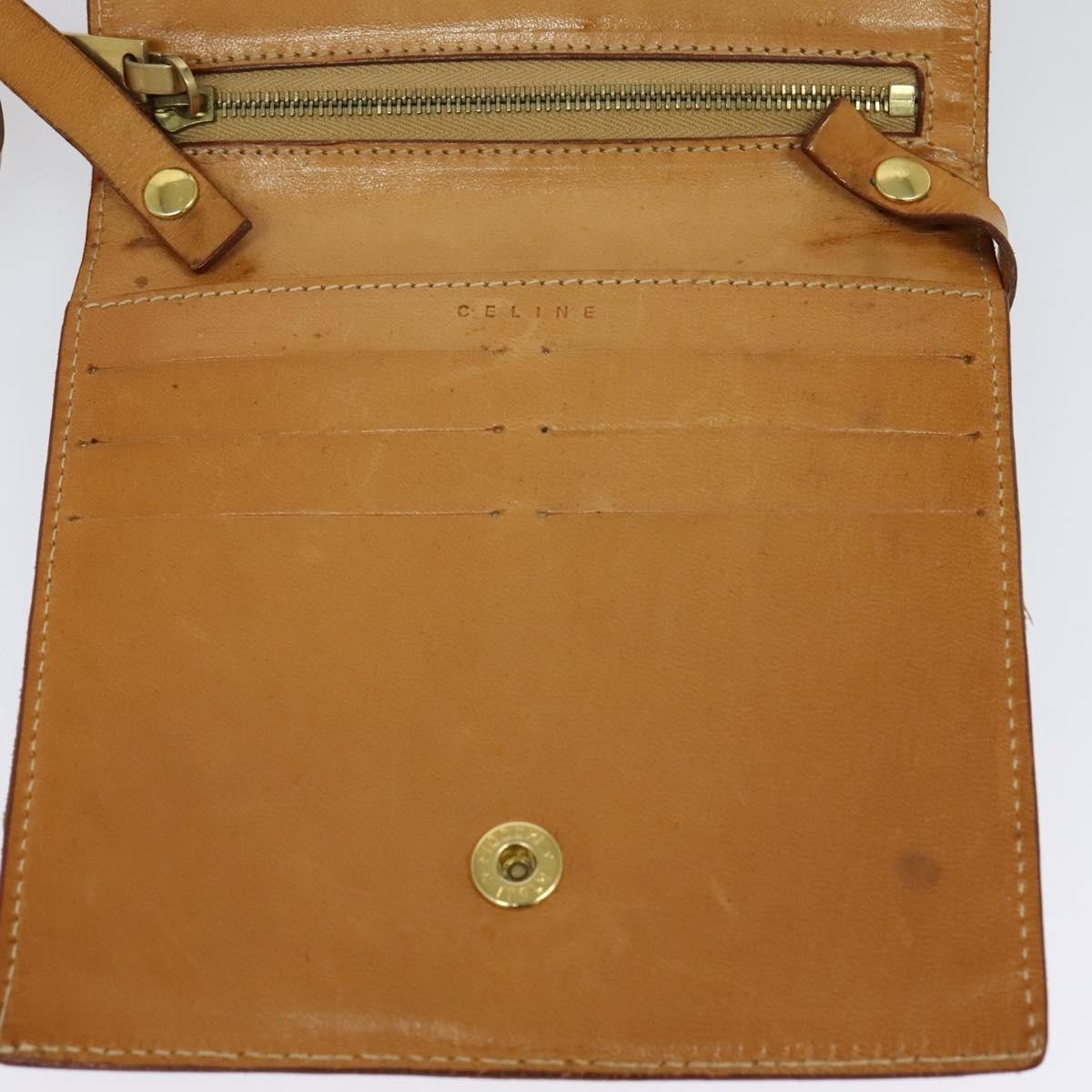 Celine Vintage Macadam Shoulder Bag C Macadam canvas, BROWN, CANVAS, Shoulder bag