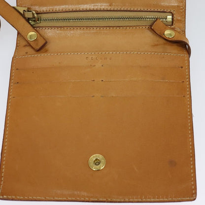 Celine Vintage Macadam Shoulder Bag C Macadam canvas, BROWN, CANVAS, Shoulder bag