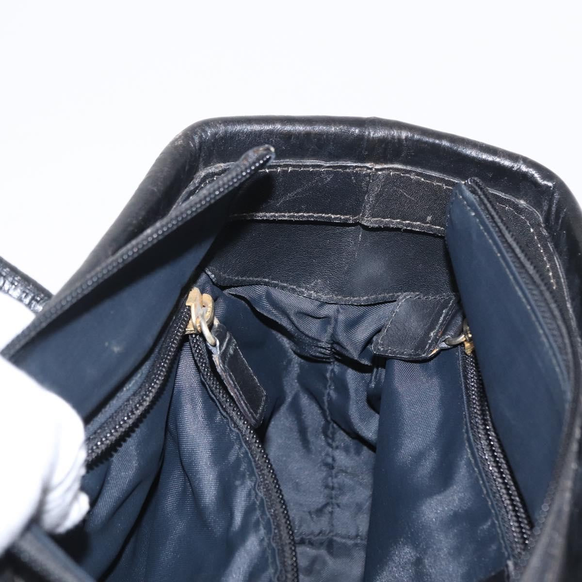 Celine Handbag Nylon, BLACK, NYLON, Handbag