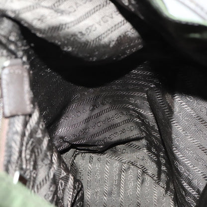 Prada Double Front Pocket Backpack Tessuto, KHAKI, NYLON, Backpack