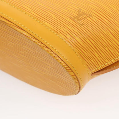 Louis Vuitton Saint Jacques Handbag Epi Leather, YELLOW, LEATHER, Handbag