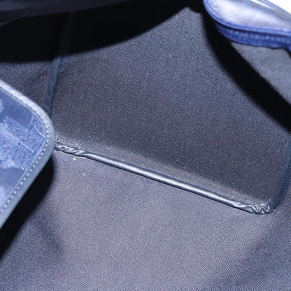 Christian Dior Lady Dior Boston Bag Canvas, NAVY, CANVAS, Travel bag