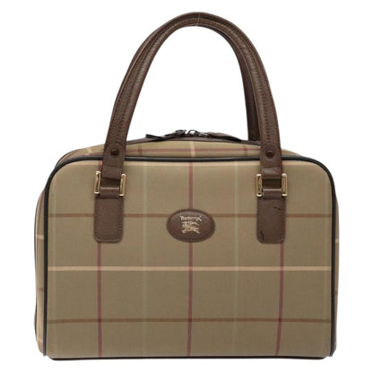 Burberry Nova Check Handbag Nova Check Canvas, BEIGE, CANVAS, Handbag