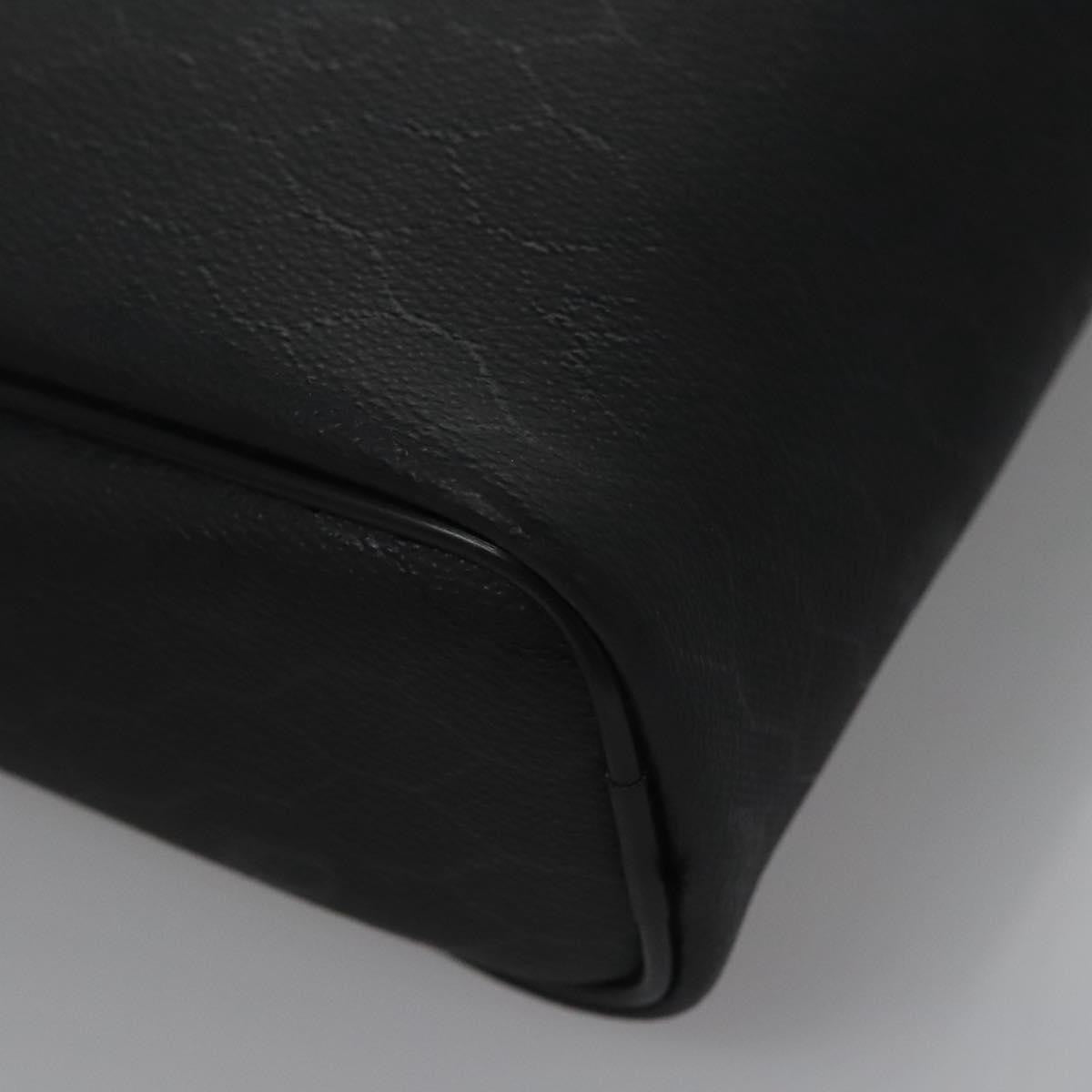 Christian Dior Vintage honeycomb clutch Canvas, BLACK, CANVAS, Clutche & pouche