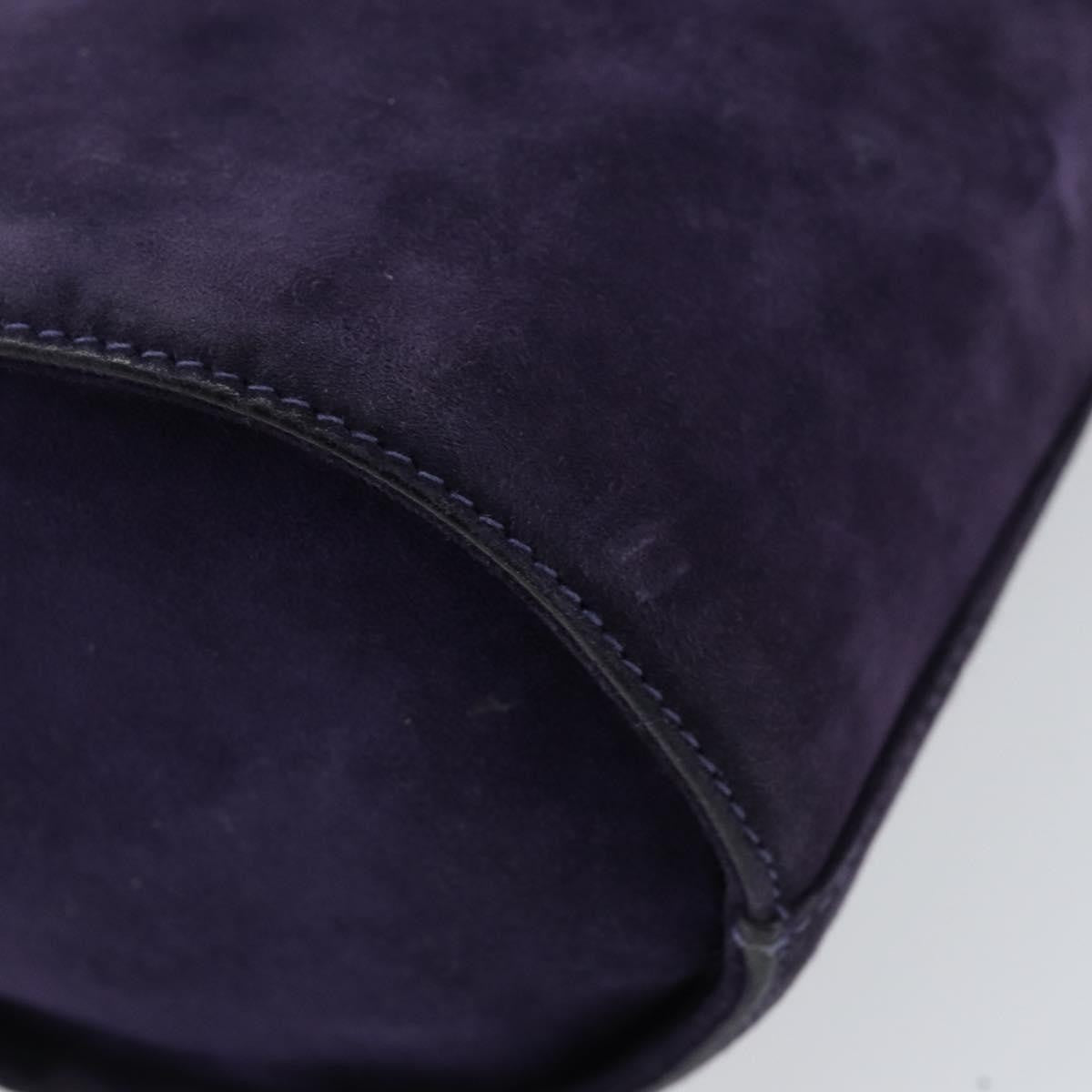 Salvatore Ferragamo Vala Handbag Suede, PURPLE, SUEDE, Handbag