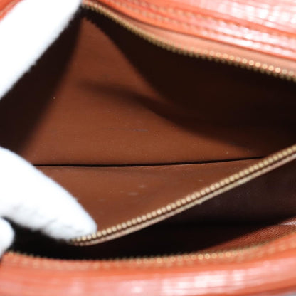 Louis Vuitton Jeune Fille Handbag Epi Leather, BROWN, LEATHER, Shoulder bag