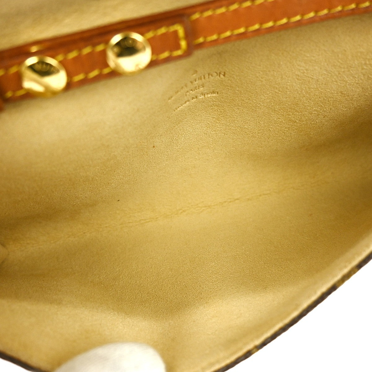 Louis Vuitton Twin Handbag Monogram Canvas, BROWN, CANVAS, Clutche & pouche