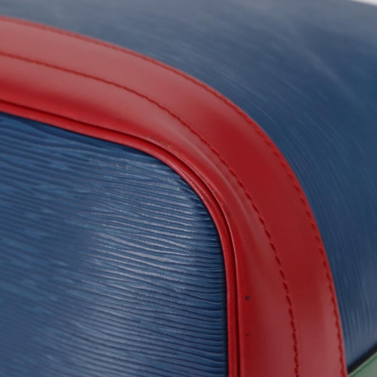 Louis Vuitton Tricolor Noe Handbag Epi Leather, BLUE, LEATHER, Shoulder bag