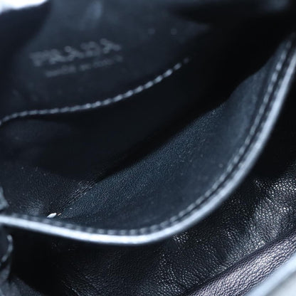 Prada Turnlock Flap Crossbody Bag Leather, BLACK, LEATHER, Shoulder bag