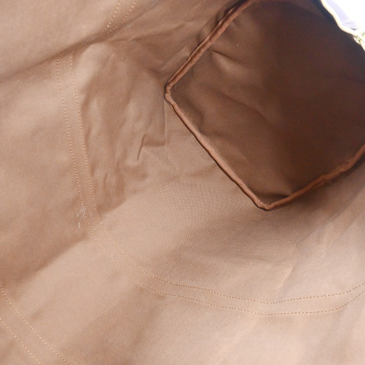 Louis Vuitton Keepall Bag Monogram Canvas, Brown, Canvas, Travel Bag