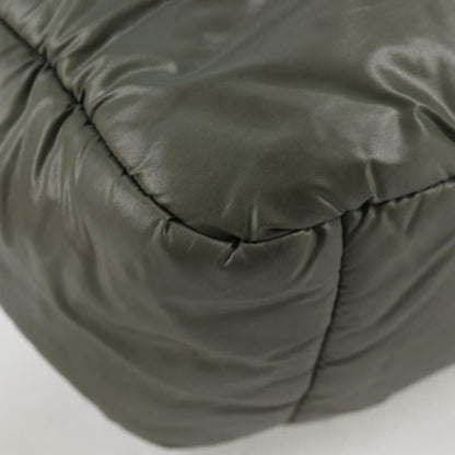 Chanel Coco Cocoon Messenger Bag Quilted Nylon, KHAKI, NYLON, Crossbody bag