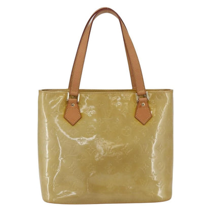 Louis Vuitton Houston Handbag Monogram Vernis, BEIGE, PATENT_LEATHER, Handbag