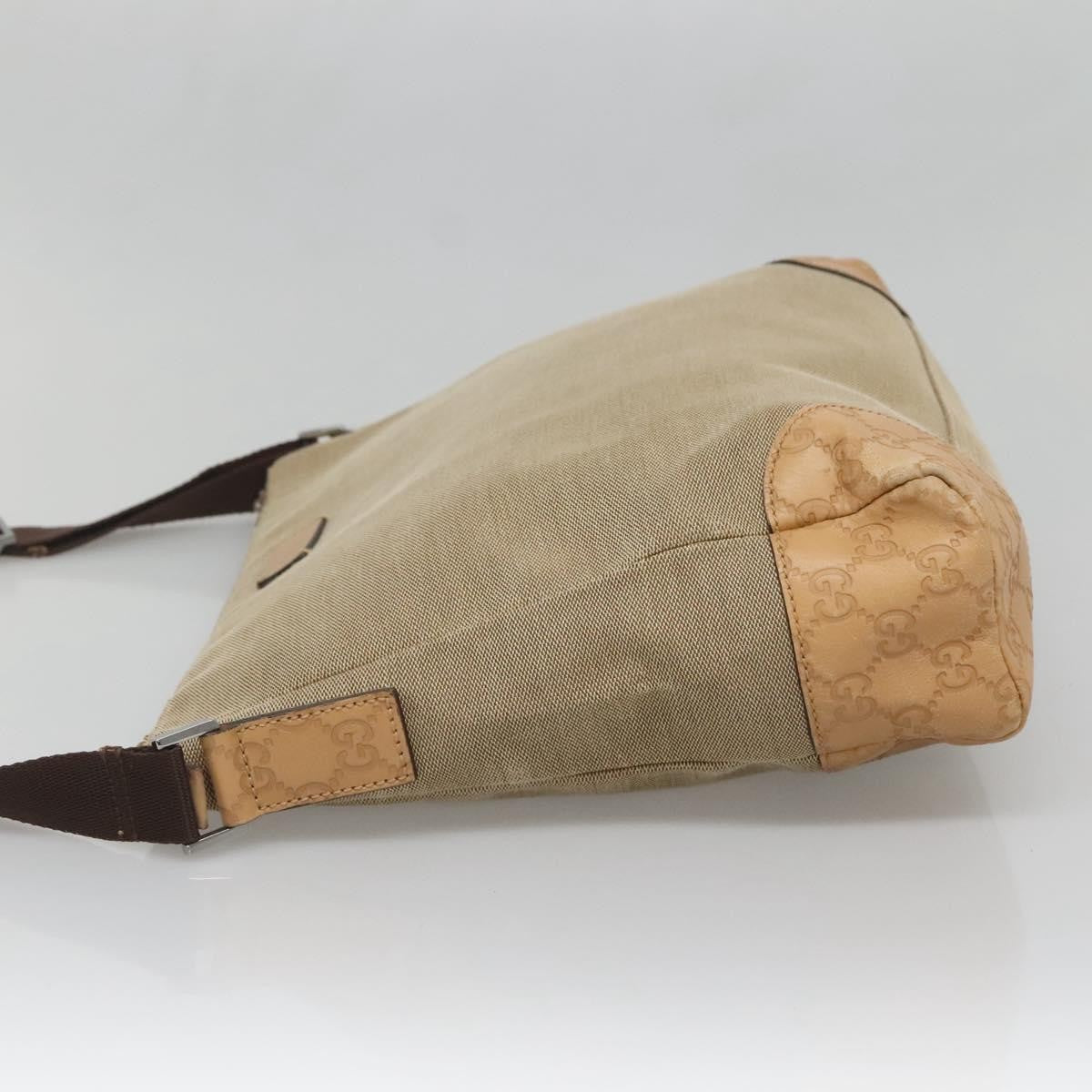 Gucci Original Messenger GG Canvas, BEIGE, CANVAS, Shoulder bag