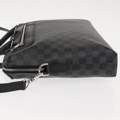 Louis Vuitton Porte-Documents Jour NM Bag Damier Graphite, BLACK, CANVAS, Briefcase