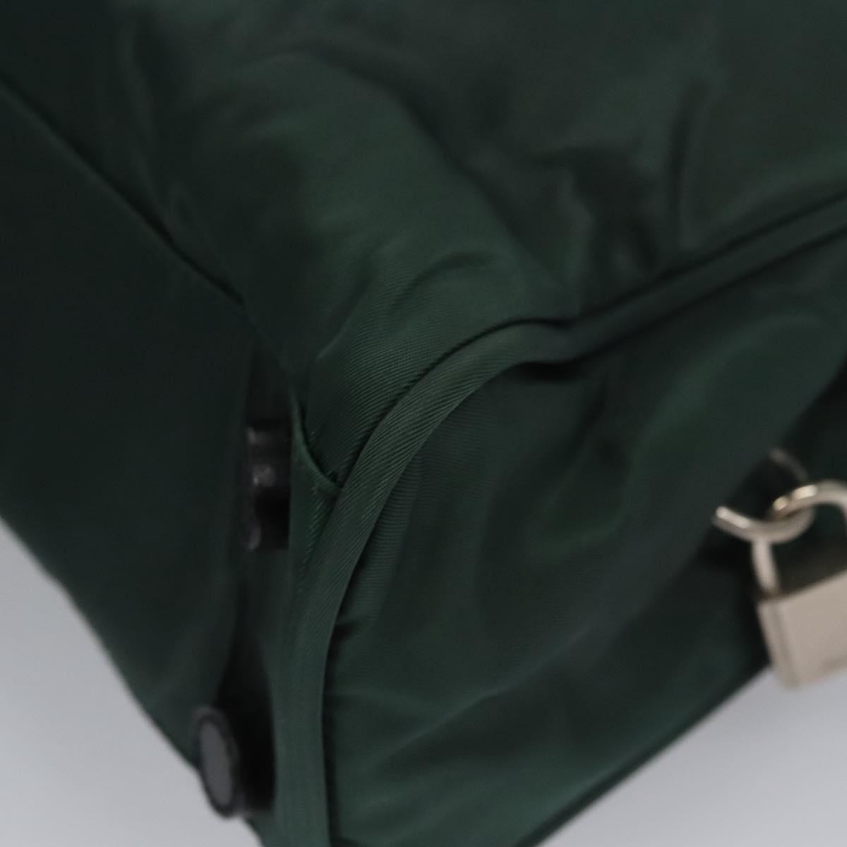 Prada Vintage Handbag Tessuto, GREEN, NYLON, Handbag