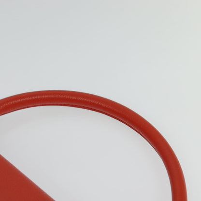 Celine Trapeze Bag Leather with Suede, RED, LEATHER, Handbag