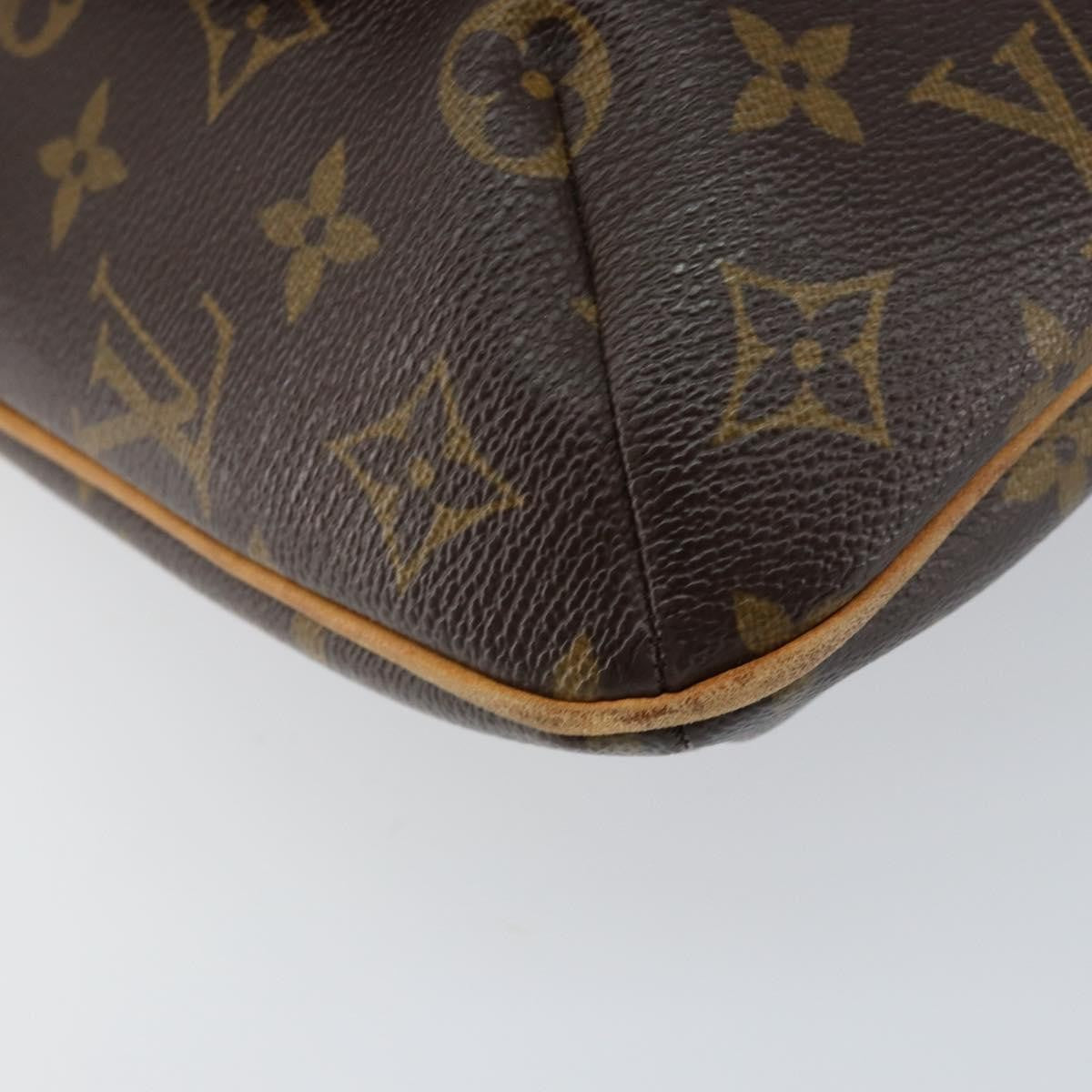 Louis Vuitton Musette Handbag Monogram Canvas, BROWN, CANVAS, Shoulder bag
