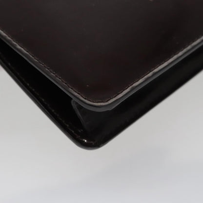 Louis Vuitton Monceau Handbag Vernis, BURGUNDY, PATENT_LEATHER, Handbag