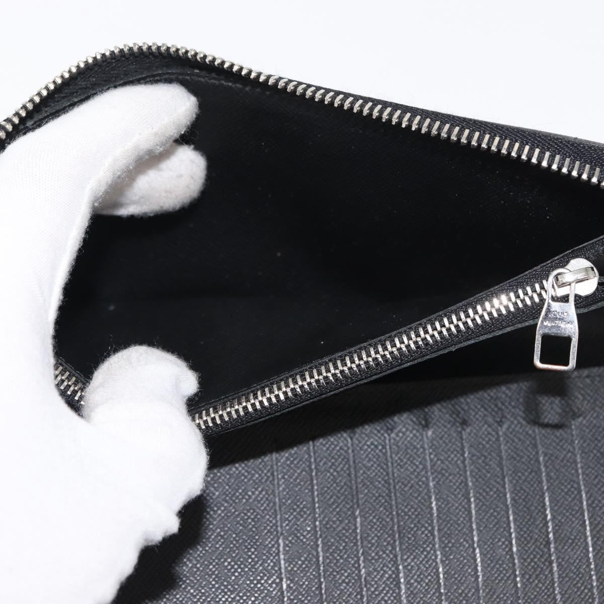 Louis Vuitton Zippy wallet vertical Damier Graphite, GRAY, CANVAS, Wallets