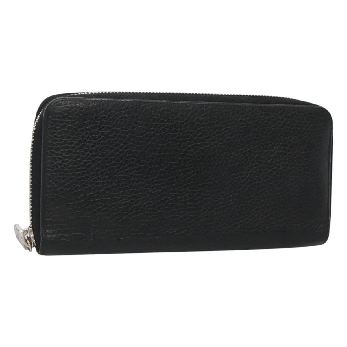 Louis Vuitton Zippy wallet vertical Taurillon Leather, BLACK, LEATHER, Wallets